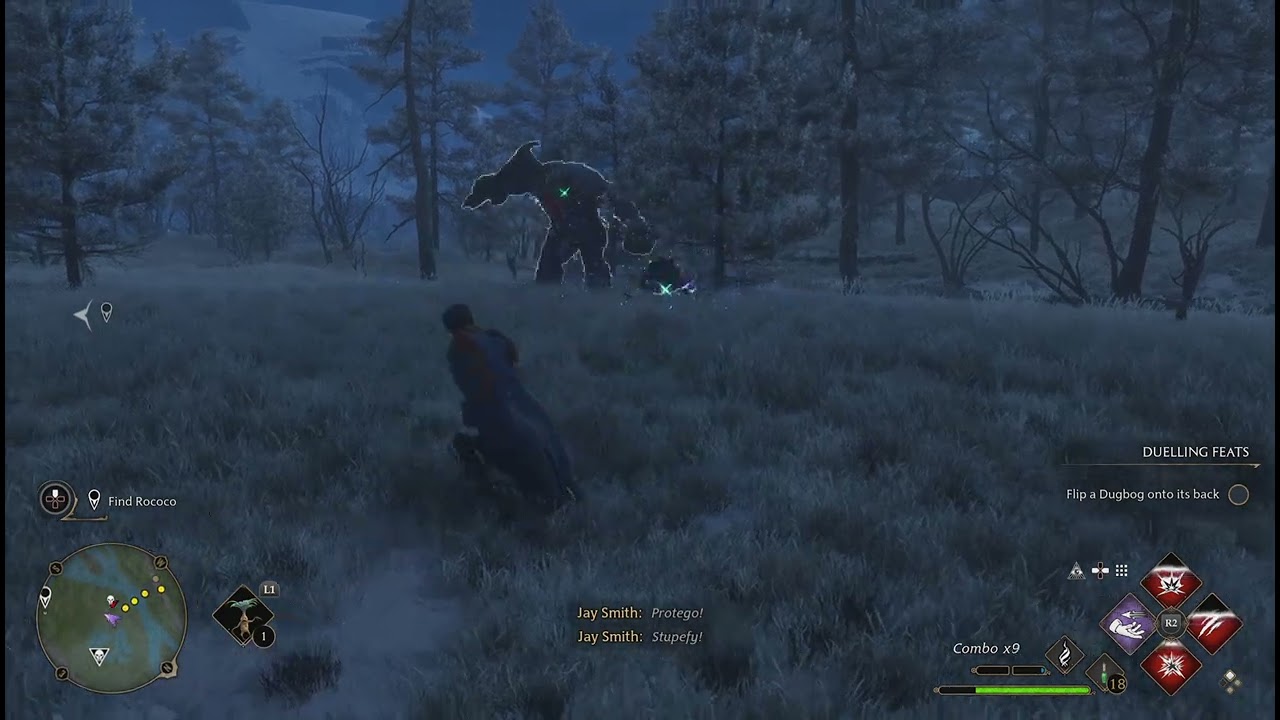 Defeating the Quagmire troll | Hogwarts Legacy