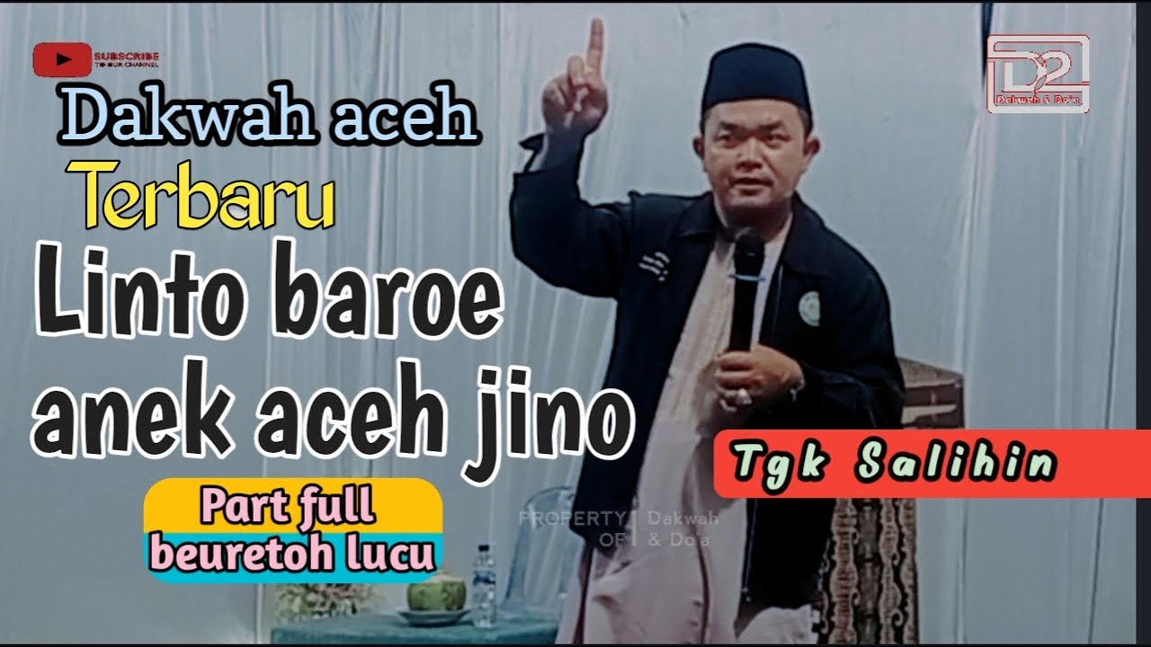 Linto baroe anek aceh jino | Dakwah aceh terbaru Tgk salihin Bireuen | Vol Full