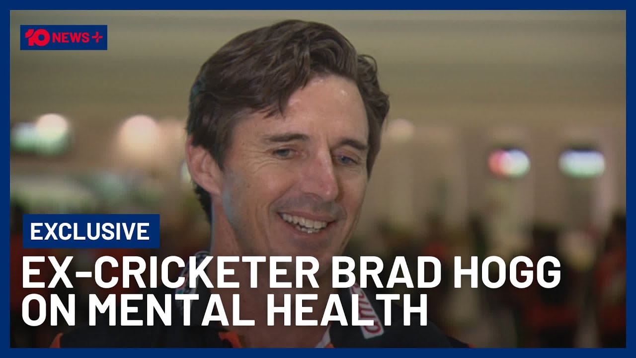 10 NEWS+ | Ex-cricketer Brad Hogg on mental health