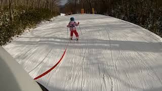 スノーハーネス使ってスキー20200118 Trim