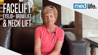 Jane's Medical Journey in Turkey | Facelift, Necklift, Direct Brow Lift and Upper Eyelid Surgery
