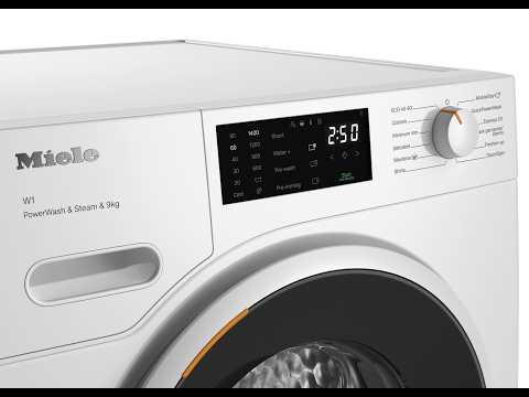 Videorecension av Miele WWD380 WCS: Miele WWD 380 WCS PowerWhash&Steam&9kg