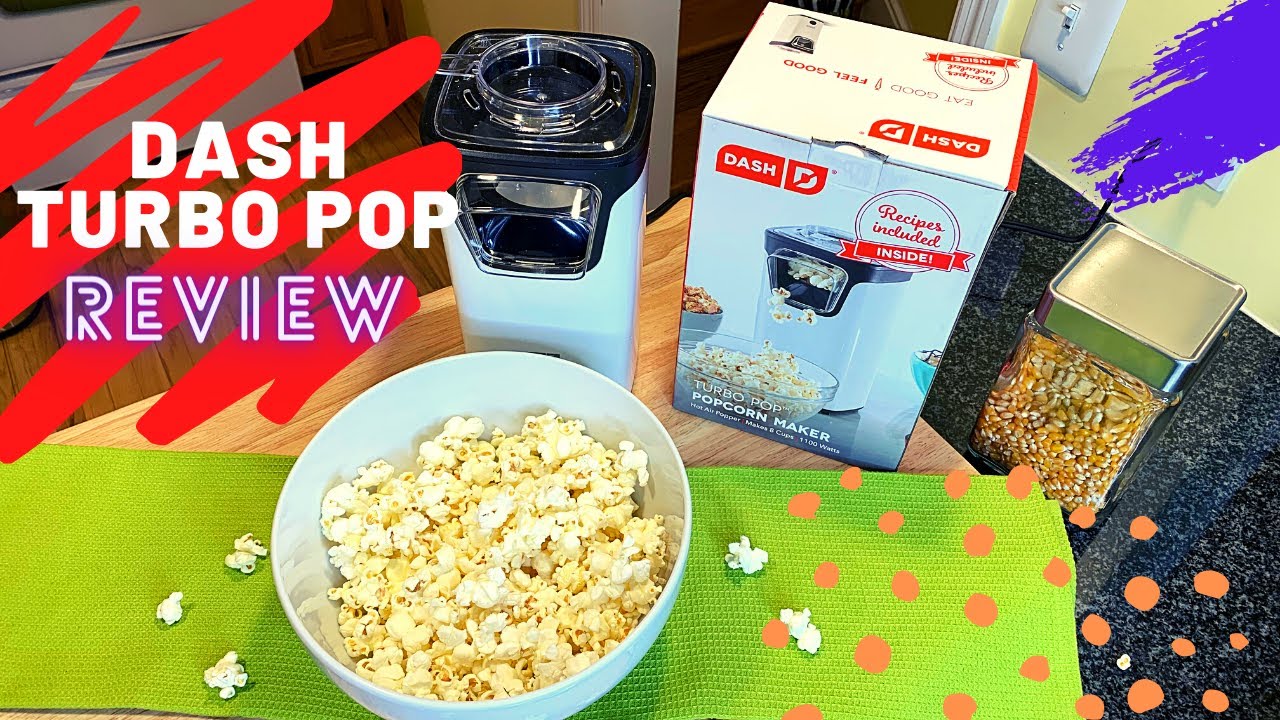 The DASH popcorn maker is the best at-home popcorn maker