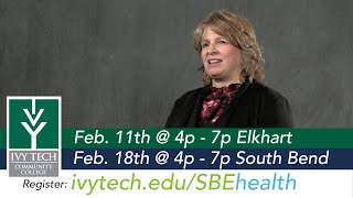 Spotlight on Healthcare and Nursing! Sign up at ivytech.edu/SBEhealth