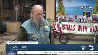 Christmas tradition continues in National City with bikes, and toys