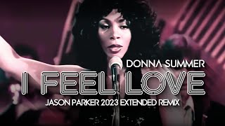 Donna Summer - I Feel Love (Jason Parker 2023 Extended Video Remix) #disco #donnasummer Resimi