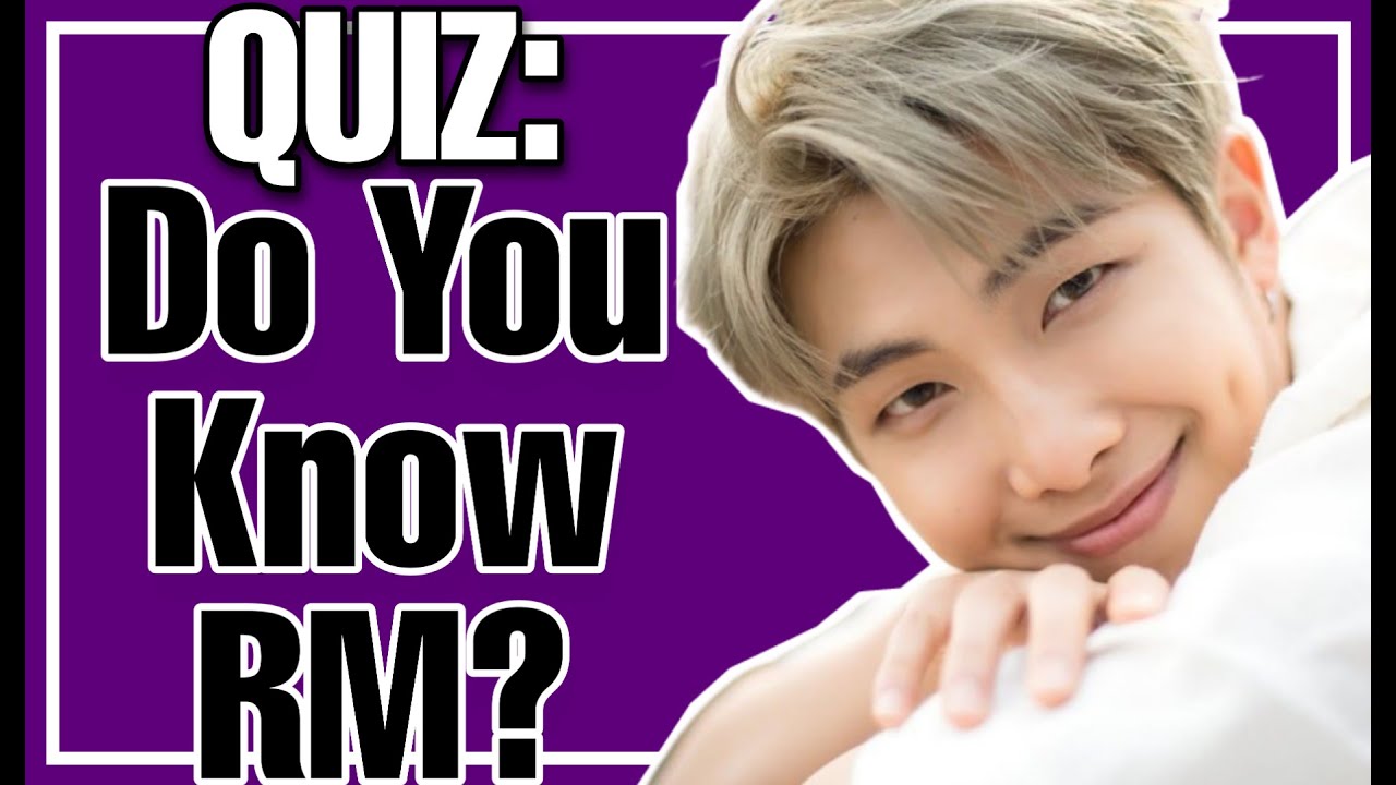 How Well Do You Know Namjoon