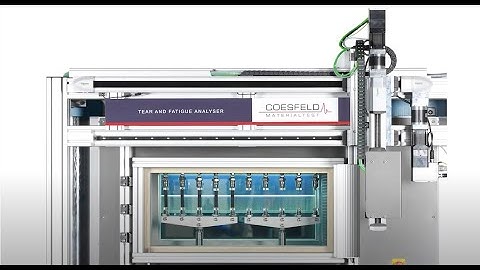 Coesfeld Tear and Fatigue Analyser for Tire Applications