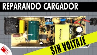 Reparación cargador de notebook sin voltaje de Delta Electronics