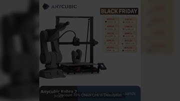 ANYCUBIC Kobra 2 MAX FDM Large Format 3D Printer Build Size With 500*420*420mm 500mm/s Maximum Print