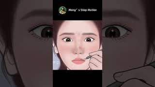 Skin Care Animation丨 Removing Blackheads and Pimples from Nose#shorts #asmr #animation