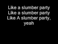 Britney Spears & Tinashe Slumber Party Lyrics