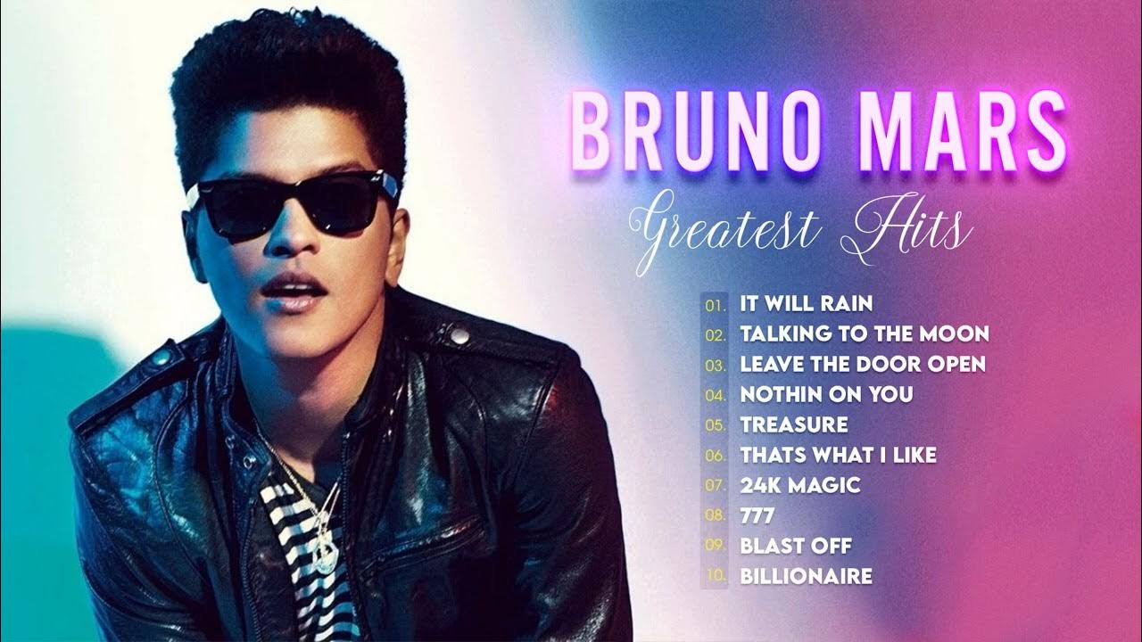 Best Bruno Mars Songs Of All Time Bruno Mars Greatest Hits Album 2022