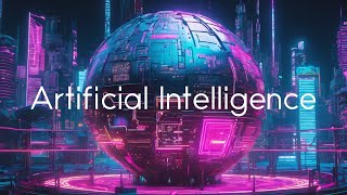 Artificial Intelligence  Synthwave, Chillwave Mix