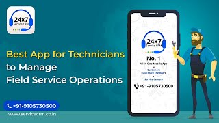 Best App for technicians to manage field service technicians screenshot 1