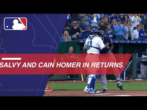 Salvador Perez and Lorenzo Cain Homer in Returns