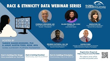 Race & Ethnicity Data Webinar Series: Part 2 "Getting Practical"
