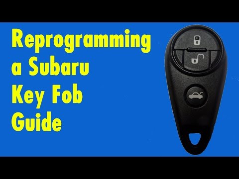 Reprogramming a Subaru Key Fob Guide