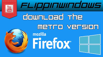Firefox for Windows 8 Metro UI