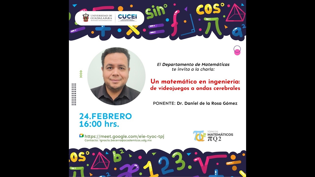 Un matemático en ingeniería con Daniel de la Rosa