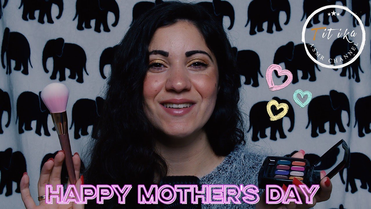 Greek ASMR - Happy Mother's Day - Doing your makeup - Chit chat / Whispering