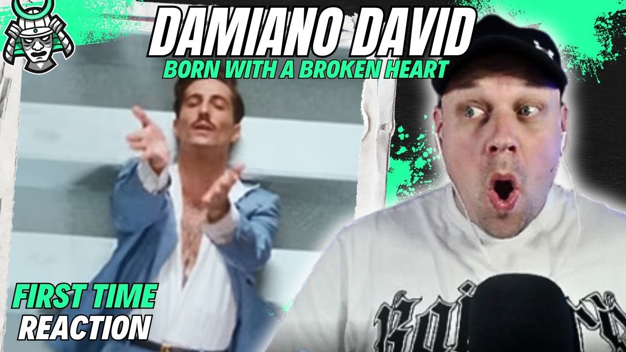 DAMIANO ( MANESKIN ) Is Back! & This Time He Was Born With a Broken Heart!! [ Reaction ] | UK 🇬🇧