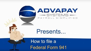 IRS Form 941 - Basic Overview for New Employers