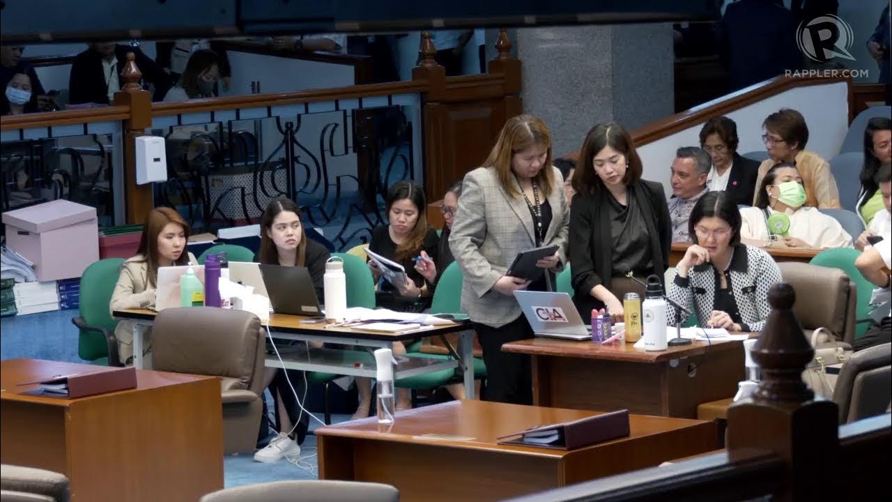 Senate hearing on OVP, DepEd's proposed 2024 budget YouTube