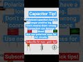 Interesting Capacitor Tip Of The Day! #trending #shorts #capacitor @LinusTechTips @Mrwhosetheboss