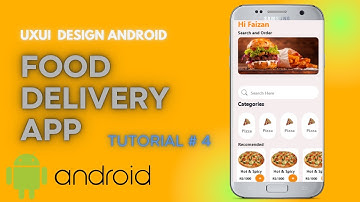 Food Delivery App | Dashboard RecyclerView | Android Studio | Tutorial 4 | Coding With Faizan |