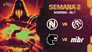 ENVY x LEV  FUR x MIBR  VCT Americas Etapa 2  Semana 2 - Dia