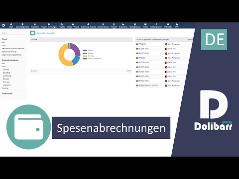 Lernprogramm 2 - DE - Spesenabrechnungen in Dolibarr ERP CRM