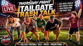 College Football Is BACK! | Tailgate Trash Talk LIVE WEEK 2