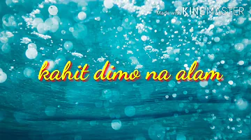 December avenue(kahit di mo na alam)lyrics video