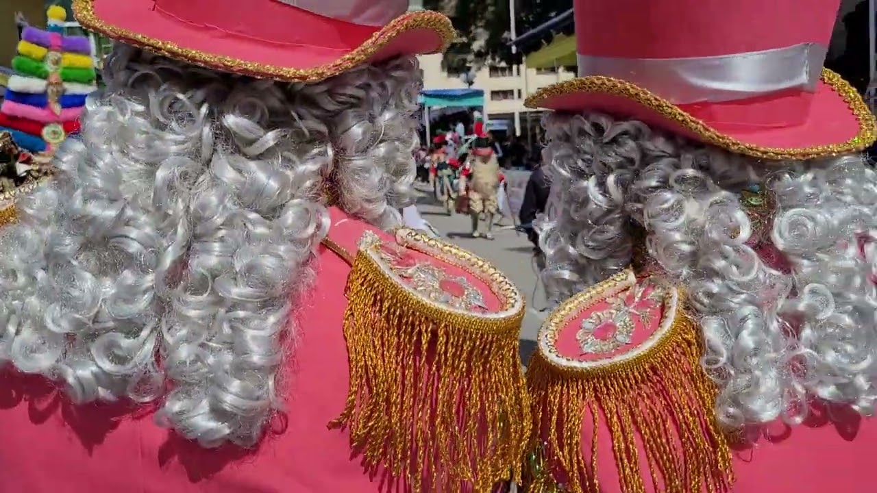 cofradía de negritos Leon de Huánuco 2024 baile la plaza de armas