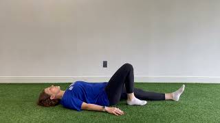 Supine Active Knee Flexion Slides