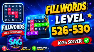 FILLWORDS 526 527 528 529 530 screenshot 5