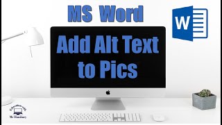 Adding Alternative Text to a Pic in your WORD Doc