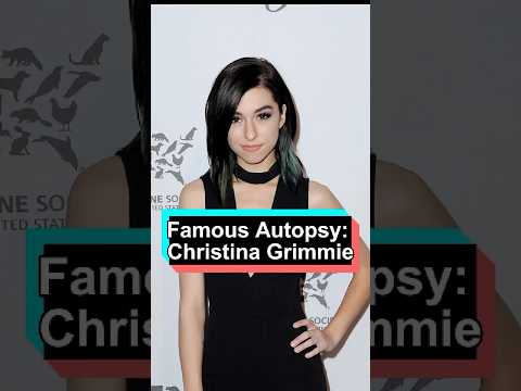 Famous Autopsy How Did Christina Grimmie Die#foryou #usa #fyp #celebrity