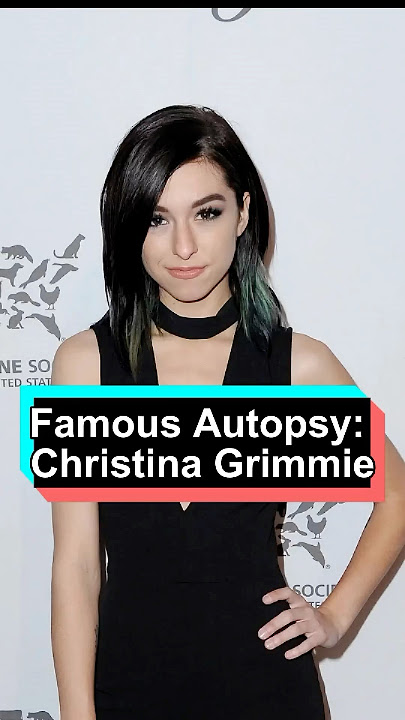 Famous Autopsy How Did Christina Grimmie Die#foryou #usa #fyp #celebrity