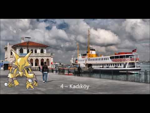 İSTANBULDA EN ÇOK POKEMON BULUNAN 10 YER