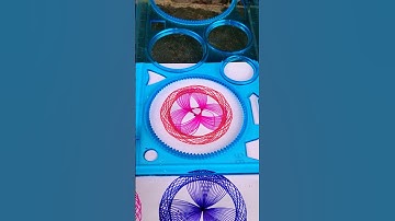 spirograph design pattern #spirograph#treding#youtube #shorts #viral#short#video #creativespirograph