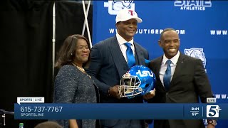 Eddie George Is The New TSU Football Coach P1 Eddie George Is The New TSU Football Coach P1