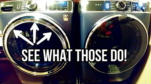 2020 GE Ultrafresh Laundry Center! New Technology Washer Dryer from GE!