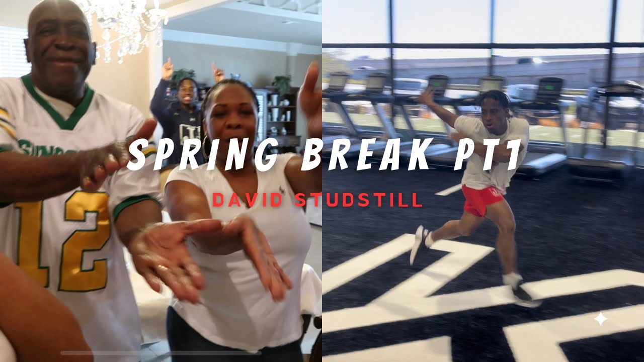 JSU football player spring break pt1 WORKING OUT NFL GYM , FAMILY POP