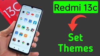 Redmi 13c themes kaise set kare, how to change themes in redmi 13c, how to use themes settings screenshot 5