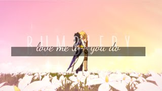 blake and yang || love me like you do