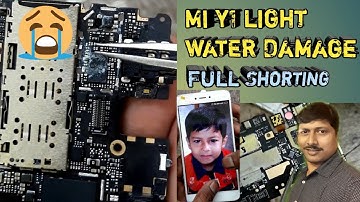 Redmi y1 lite water damage Solution | Redmi y1 full Shorting Solution | Mi Xiaomi y1 dead Solution