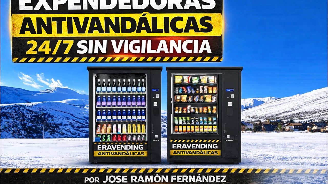 ASÍ SE VENDE 24/7 SIN EMPLEADOS NI MIEDO AL VANDALISMO
