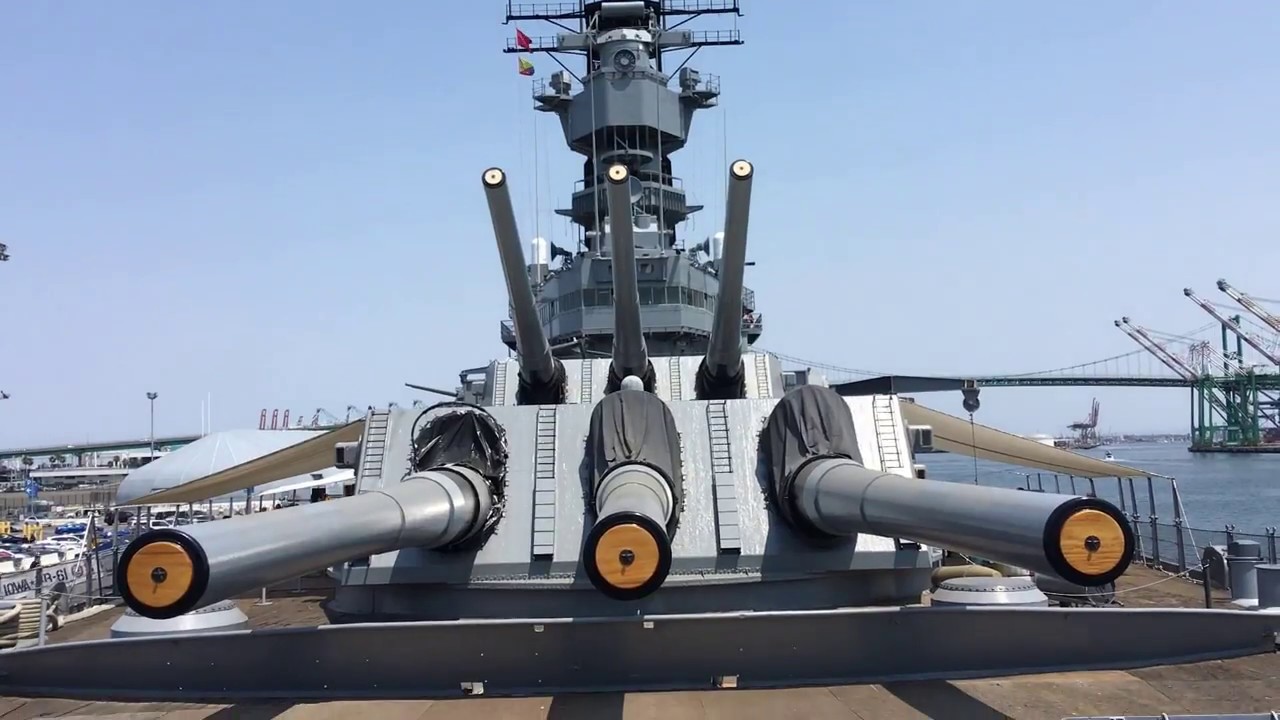 アメリカ ロサンゼルス生活 アイオワ級戦艦アイオワに行ってみた 長門